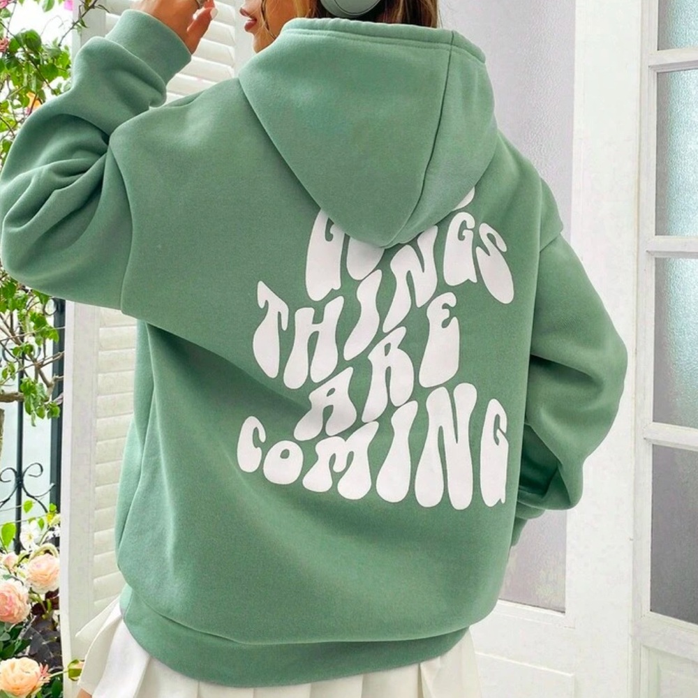 Soft Green Hoodie
